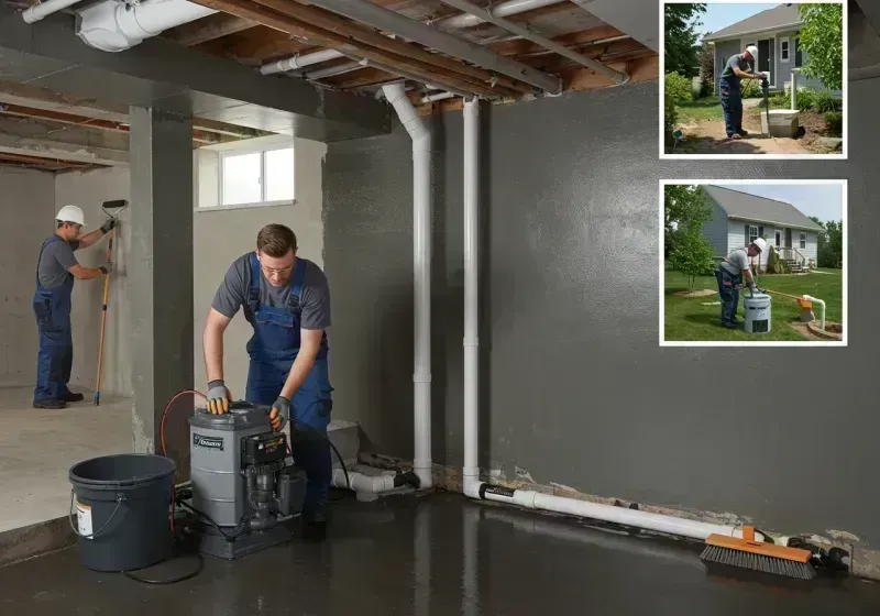 Basement Waterproofing and Flood Prevention process in Manchester, MO